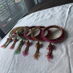 7 piece decorative tissue holder